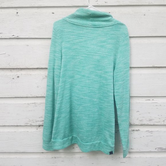 BENCH Green Cowl Neck Sweatshirt - Picture 4 of 6